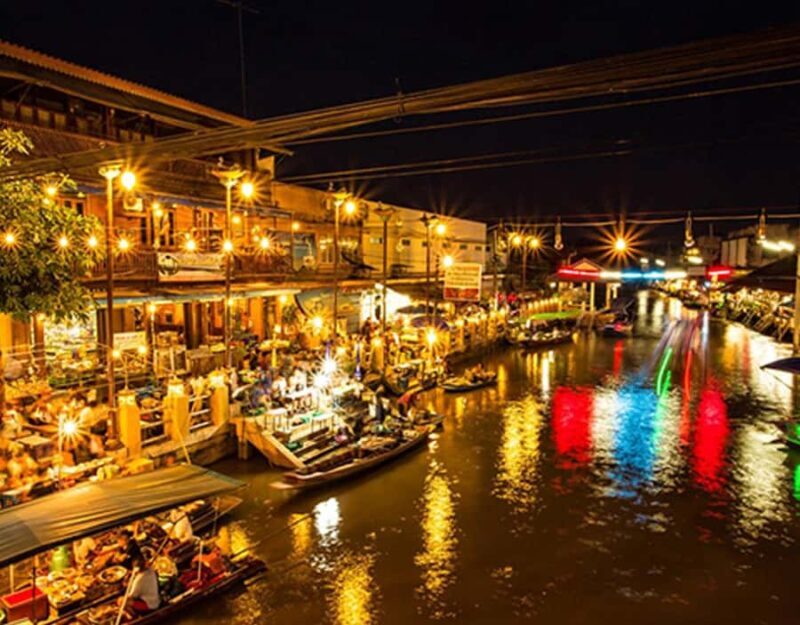 Bangkok: Private Firefly Night Cruise & Floating Market Tour - FAQs