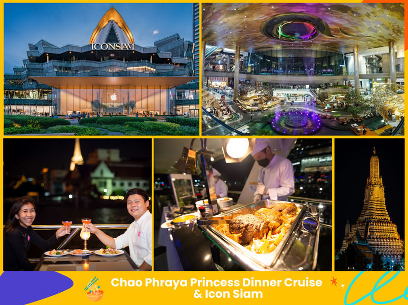 Bangkok Private Tour: Grand Palace, Wat Arun, Princess Dinner Cruise - Dinner and Bangkok by night