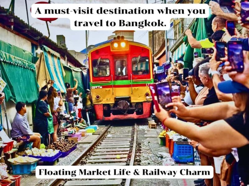 Bangkok Private Van Charter: Floating & Railway Market Tour - Good To Know