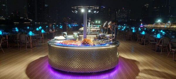 Bangkok: Royal Galaxy Luxury Cruise With Dinner Buffet - Break Down