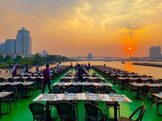 Bangkok: Royal Princess Cruise With Optional Hotel Transfer - Dining Options on Board