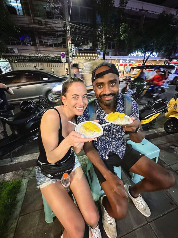 Bangkok Samyan 4-Hour Small Group Street Food Tour - Ride out from Samyan into the night
