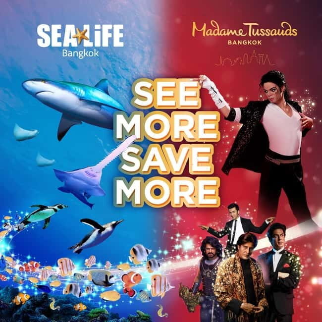 Bangkok: SEA LIFE Bangkok & Madame Tussauds Entry Ticket - Introduction