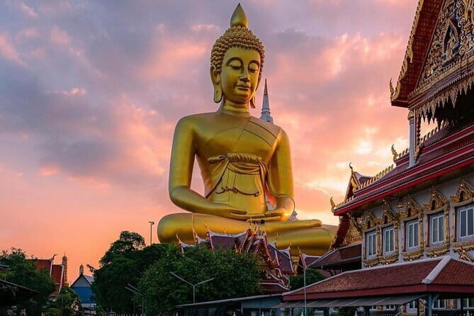 Bangkok : Sunset Food tour by Tuk Tuk boat with big Buddha view - Practical Details and Considerations