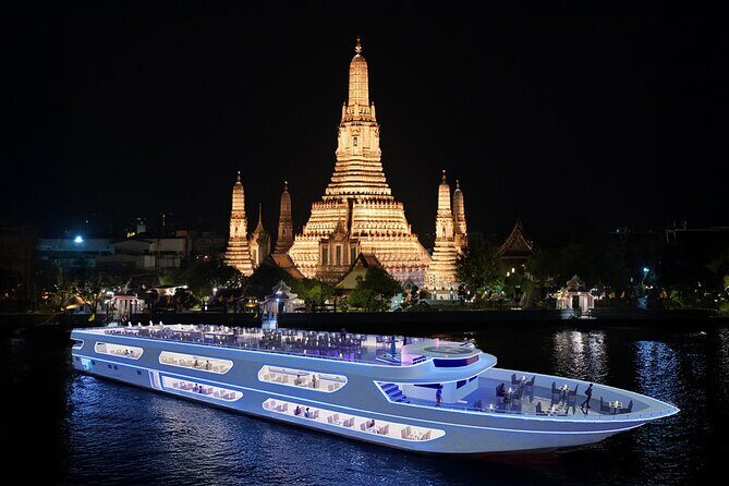 Bangkok The Luxury White Sunset or Dinner Cruise (Asiatique Pier) - Good To Know