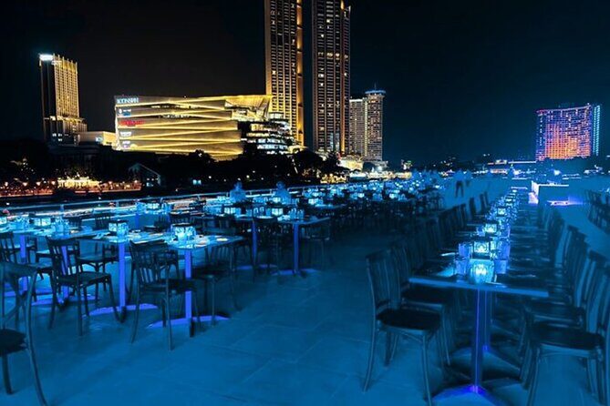 Bangkok The Luxury White Sunset or Dinner Cruise (Asiatique Pier) - Dining Experience