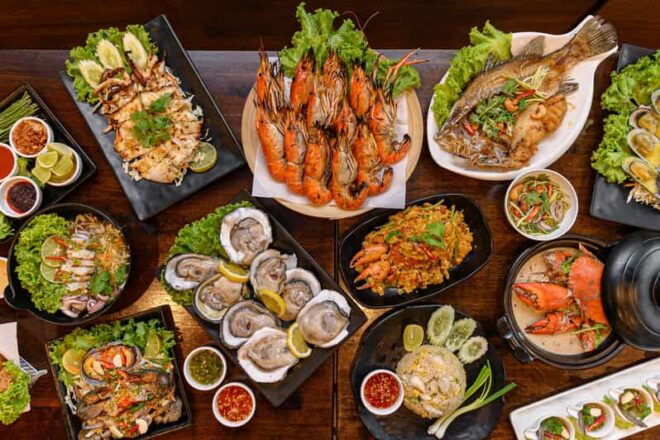 Bangkok: The Seafood Cafe & Restaurant - The Dining Atmosphere
