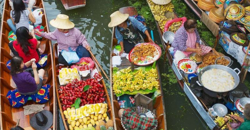 Bangkok: Train Market & Floating Market With Boat Ride - Itinerary and Highlights