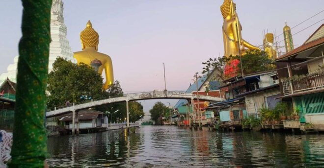 Bangkok Twilight : Hidden Canal, Big Buddha & Street Food - Full Description