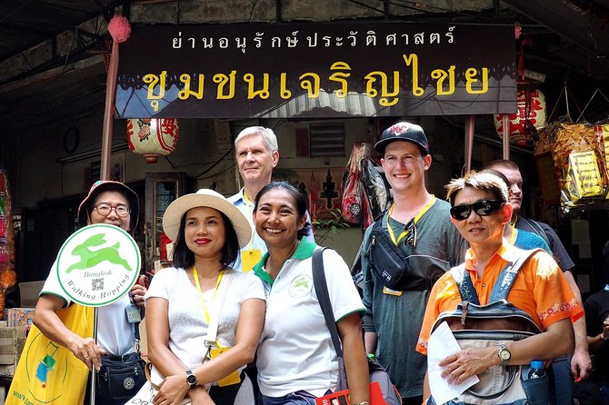 Bangkok Walking Hopping Tour" Show City'S Historic Sights Are Located. - Immerse Yourself in Bangkoks Local Culture