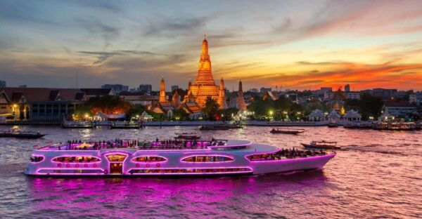 Bangkok: Wonderful Pearl Cruise With Optional Hotel Transfer - Dining Options