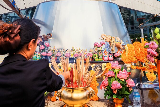 Bangkok Worship & Walking Tour Erawan, Trimurti & Lakshmi Shrines – 2 Hours - Overview of Bangkok Worship & Walking Tour