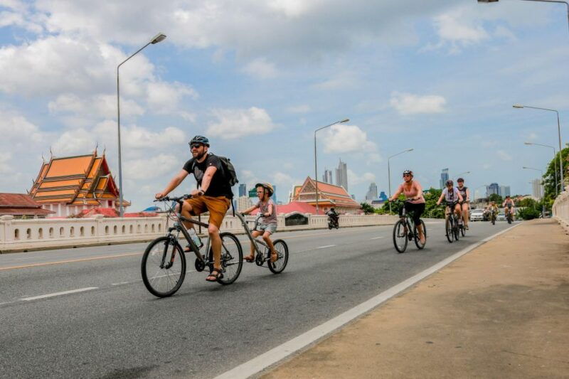 Bangkok’S Past With Local Taste Tour by Bike & Boat - Good To Know
