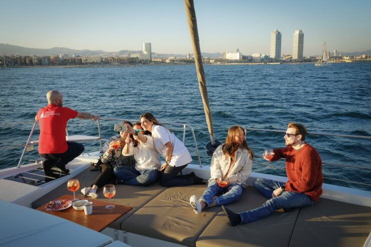 Barcelona: 2-3-4 Hrs Private Catamaran Sailing up 32 Guests - Cancellation Policy