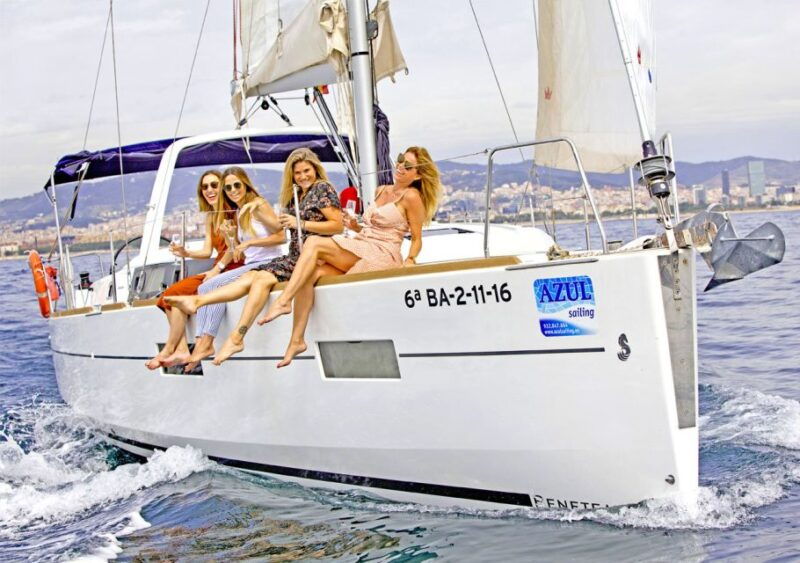 Barcelona 2 Hour Mediterranean Sailing With Snacks & Drinks - Itinerary and Highlights