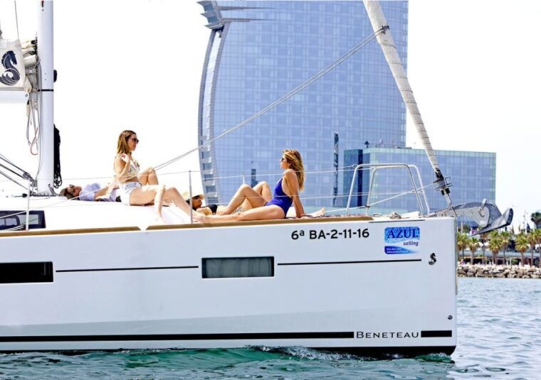 Barcelona 2 Hour Mediterranean Sailing With Snacks & Drinks - Included Amenities