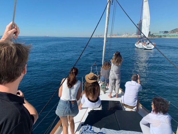 Barcelona: 2-Hour Sailboat Tour With Paddle Boarding - Tour Experience