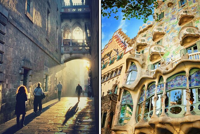 Barcelona 2-in-1 Walking Tour: Old Town Gaudí Street - Booking and Pricing