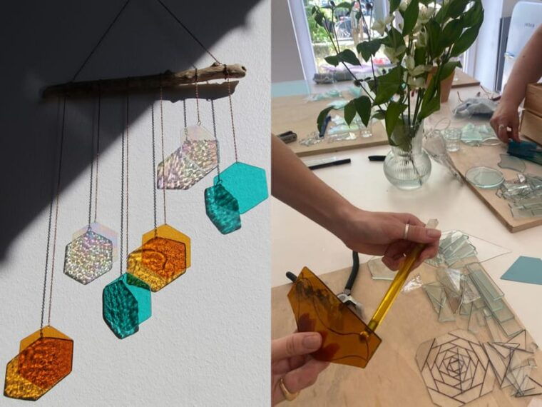 BARCELONA: 2h Glass Art Workshop, Create Your Suncatcher! - Artistic Process