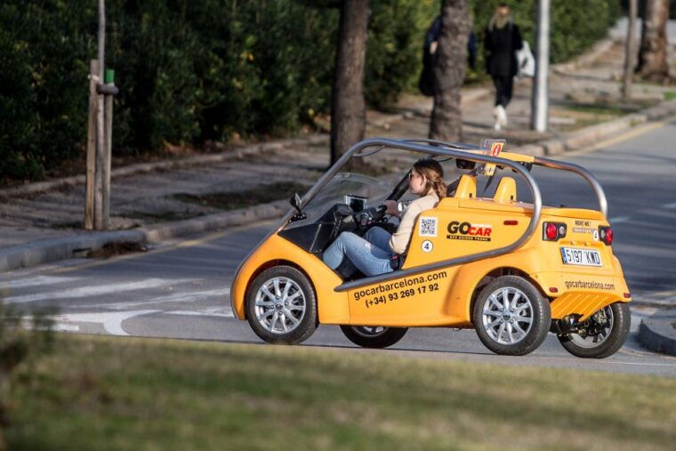 Barcelona: 3-Hour Discover Gaudí GoCar Tour - Panoramic Views and Sights