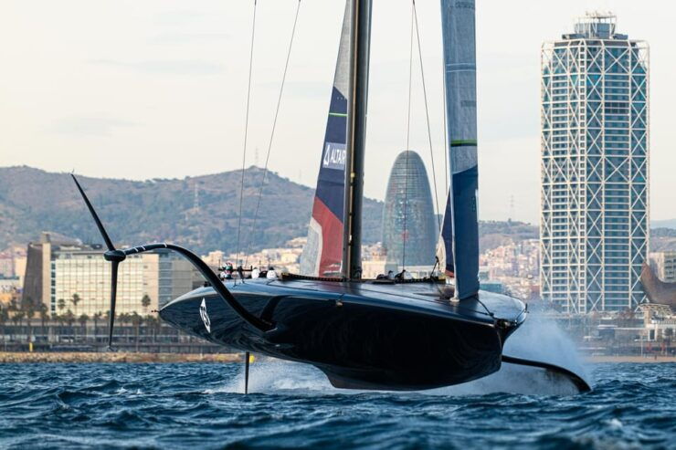 Barcelona: America's Cup on a Private Luxury Sailing Yacht - World-Class Americas Cup Regatta