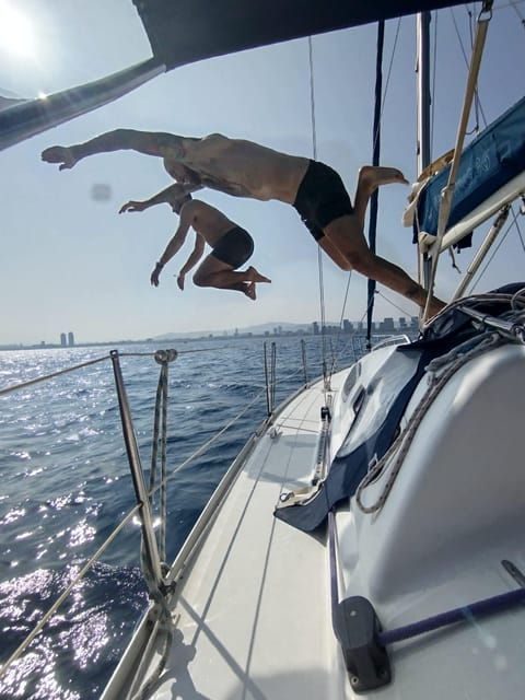 Barcelona Badalona : Sailboat Tour, Snacks, Drinks, Swimming - Good To Know