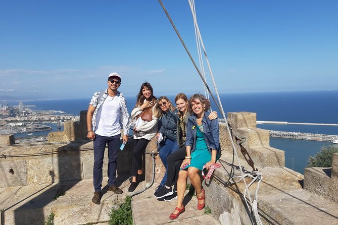 Barcelona Best Views: Old Town, Cable Car, Montjuic Castle & Magic Fountain Show - Taking a Scenic Cable Car Ride