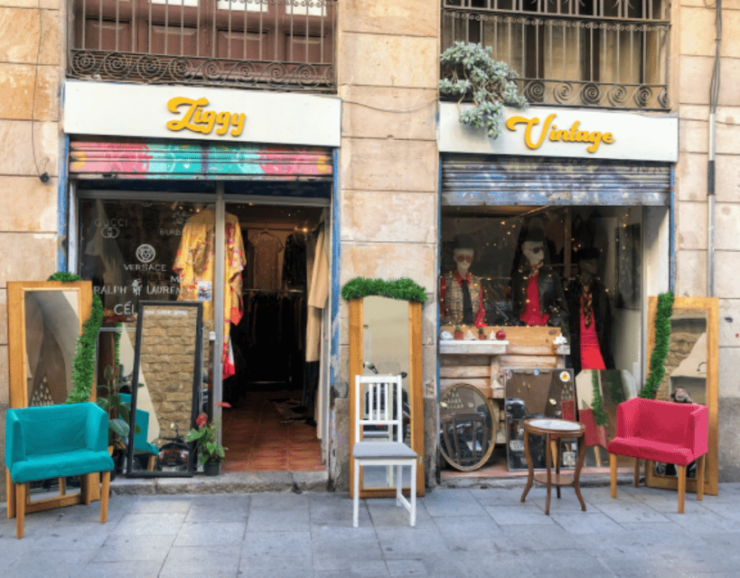 Barcelona Bohemian and Vintage - Browsing Vintage Clothing Stores