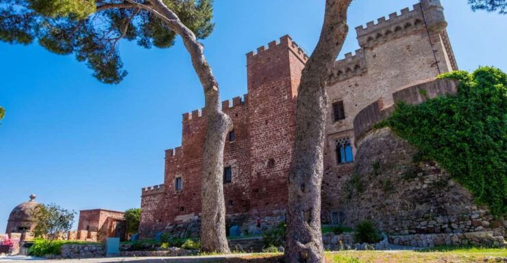 Barcelona: Castelldefels Castle Ticket With Audio Guide - Ticket Information