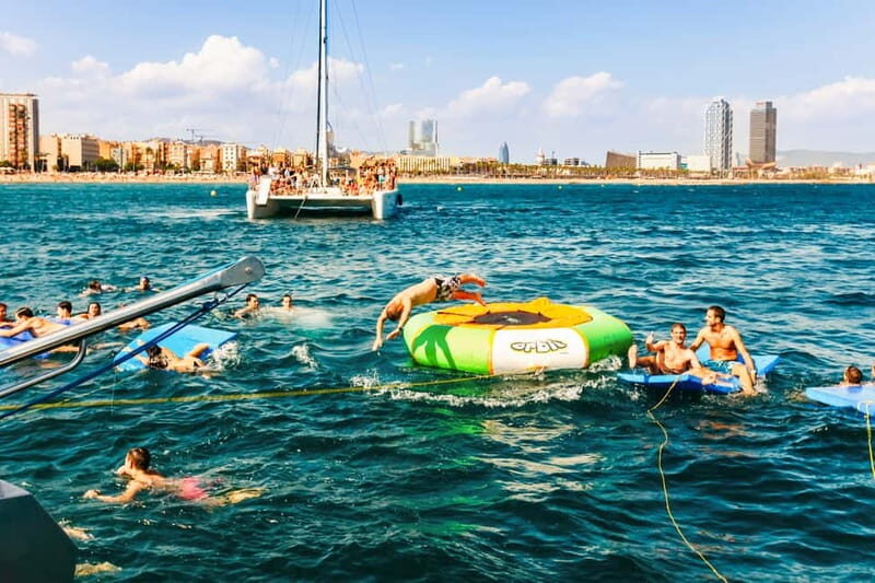 Barcelona: Catamaran Party Cruise with BBQ Meal - The BBQ Meal: Simple but Satisfying
