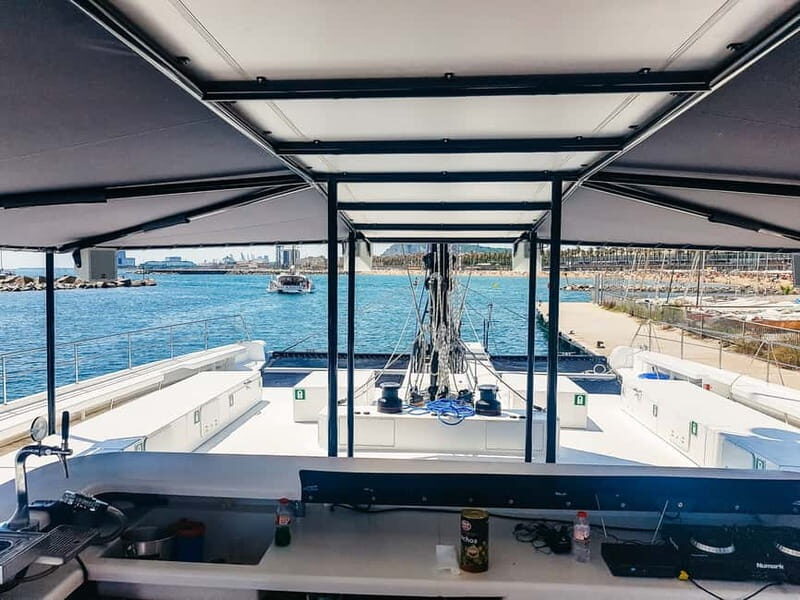 Barcelona: Catamaran Party Cruise with BBQ Meal - Entertainment and Atmosphere