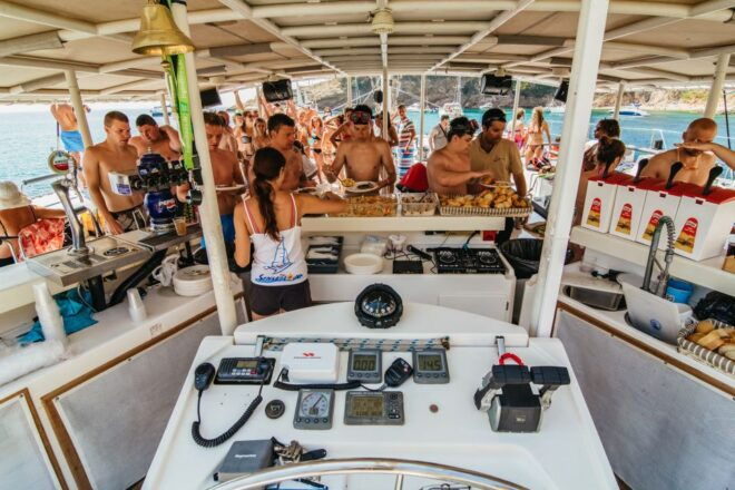 Barcelona: Catamaran Party Cruise With BBQ Meal - Full Description