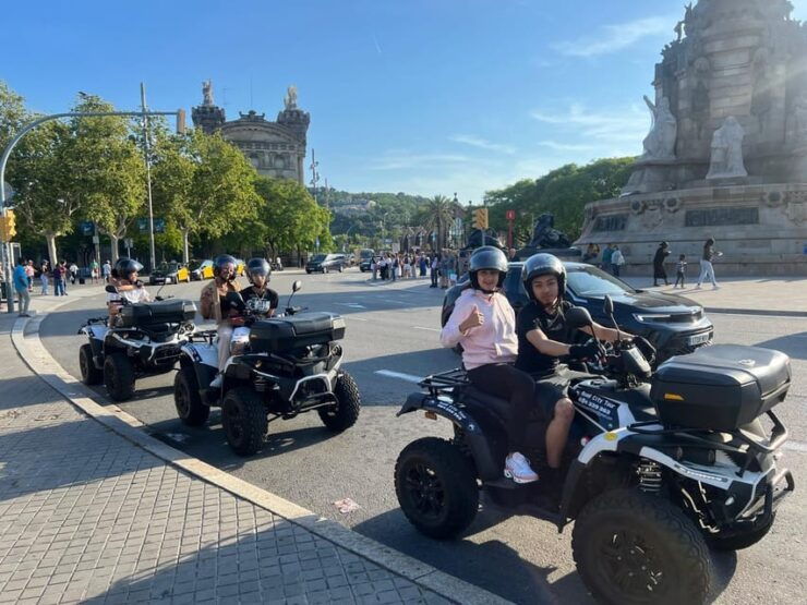 Barcelona: City Sights Electric Quad Tour (License Required) - Good To Know