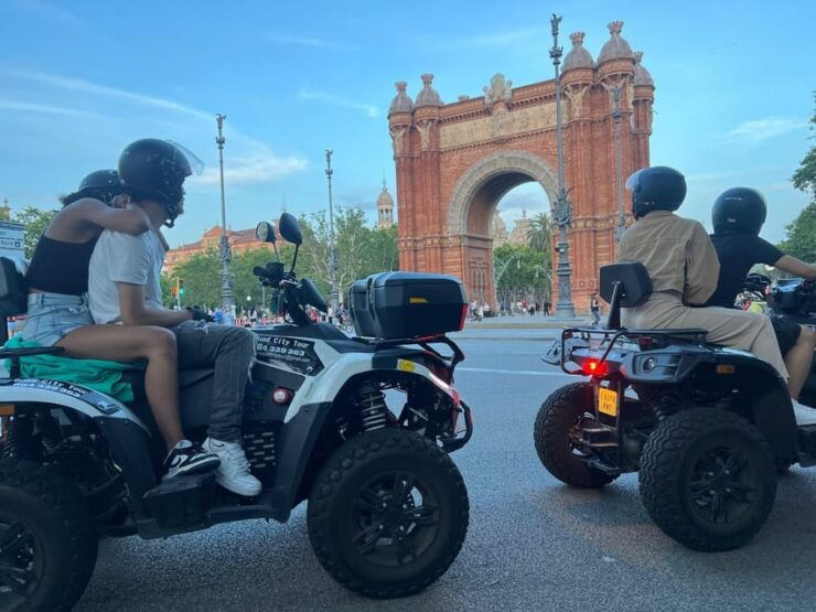 Barcelona: City Sights Electric Quad Tour (License Required) - Itinerary Highlights