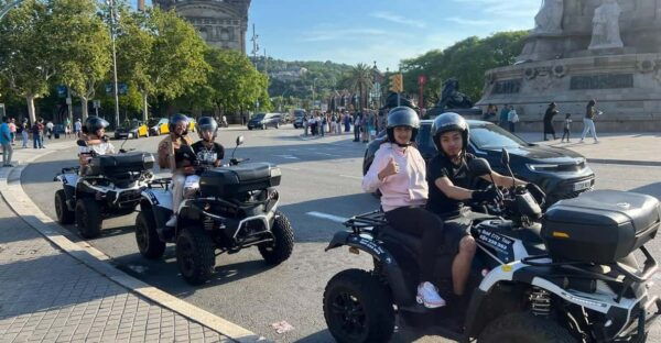 Barcelona: City Sights Electric Quad Tour (License Required) - Booking and Cancellation