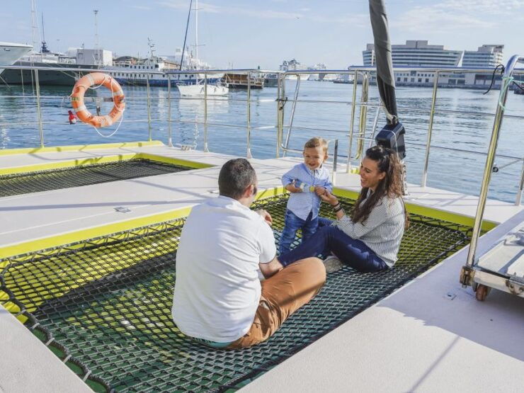 Barcelona: Day or Sunset Live Music Catamaran Cruise - Free Cancellation and Flexible Payment Options