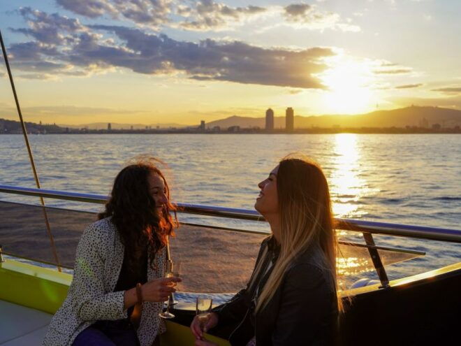 Barcelona: Day or Sunset Live Music Catamaran Cruise - Skip the Ticket Line and Save Time