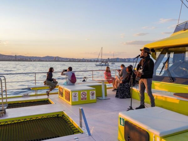 Barcelona: Day or Sunset Live Music Catamaran Cruise - Full Description and Inclusions