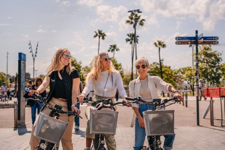 Barcelona: E-Bike Tour With Montjuic Cable Car & Boat Ride - Discovering the Gothic Quarter and El Raval