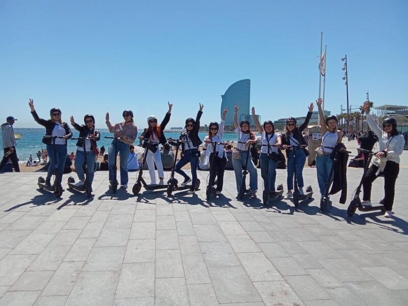 Barcelona: E-Scooter and Bike Tour - Good To Know