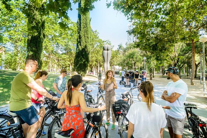 Barcelona Electric Bike Small Group Tour With Tapas and Wine Tasting - Glass of Wine Provided