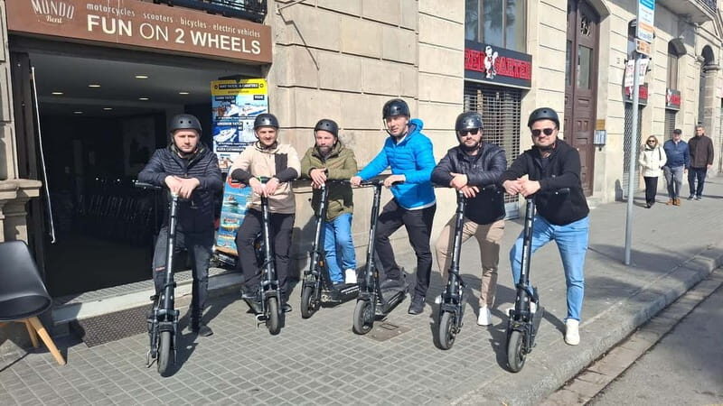 Barcelona: explore the city center and the beach on an electric scooter and e-bike - What Makes This Tour Special