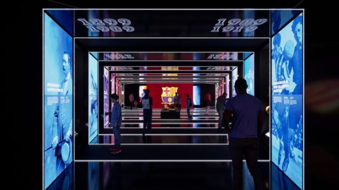 Barcelona: F.C. Barcelona Museum Immersive Tour & Ticket - Immersive 360º Show at the Spotify Camp Nou Live Space