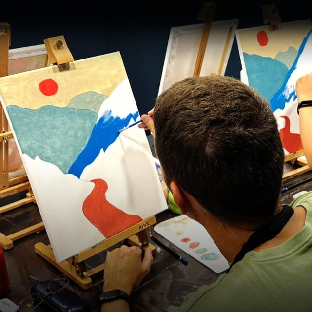 Barcelona: Fluorescent Painting Workshop With Wine and Creativity - Uncorking Creativity: The Wine Factor