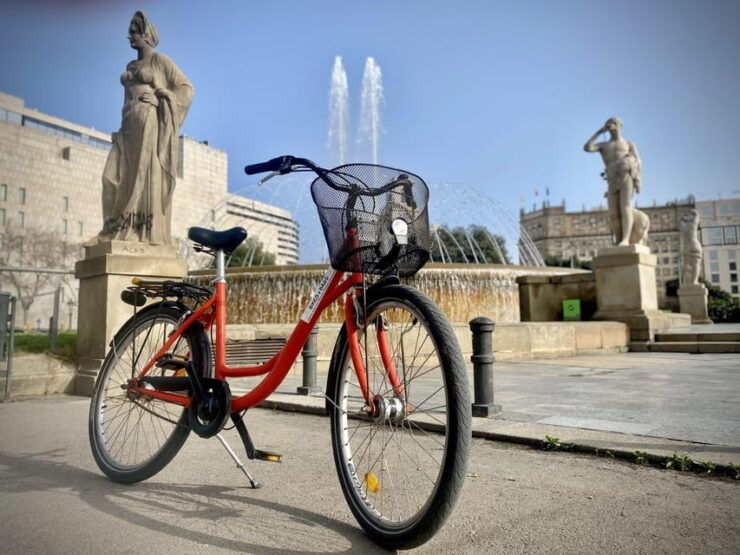 Barcelona: Full-Day Bike Rental With Helmet and Lock - Itinerary Highlights