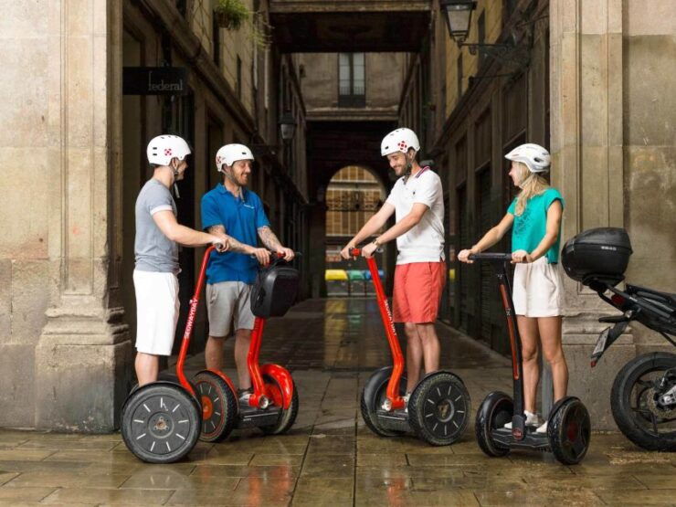 Barcelona: Gothic Quarter and La Sagrada Familia Segway Tour - Activity Highlights
