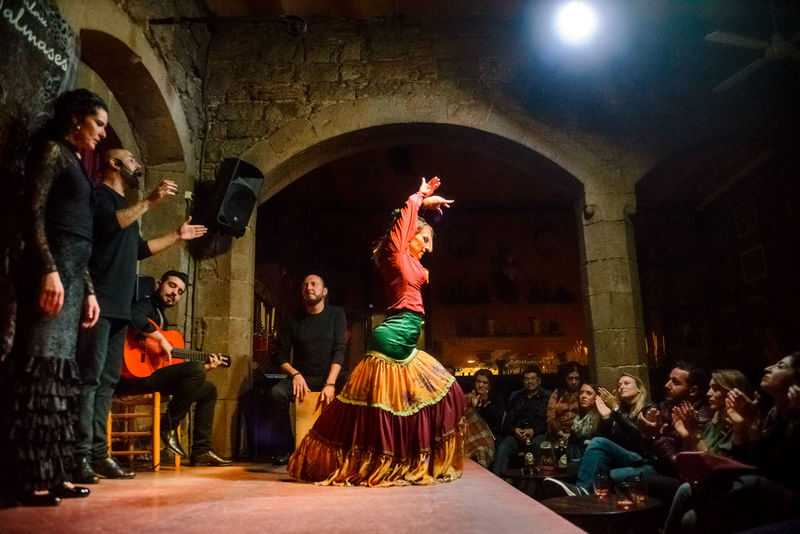 Barcelona Gothic Quarter Tour with Tapas, Wine and Flamenco Show - What the timing means for your evening