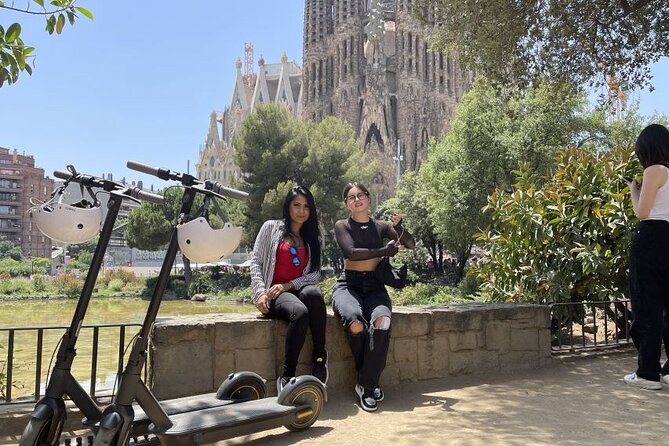 Barcelona Guided 3-hour Gaudi E-Scooter Tour - Tour Highlights