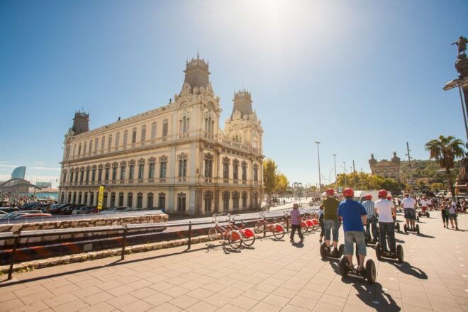 Barcelona: Guided Segway Tour of Seaside & Montjuïc Mountain - Segway Tour Experience