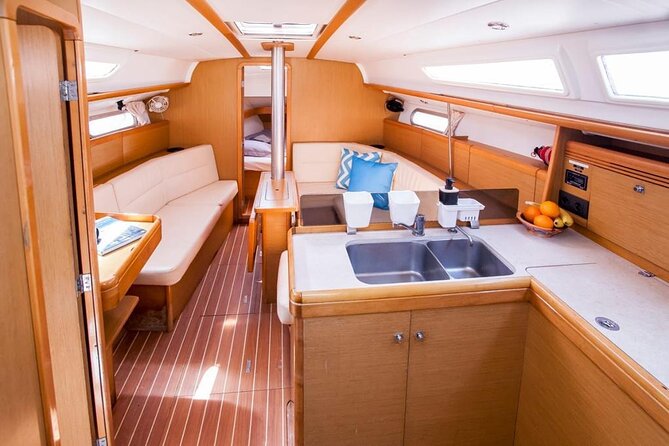 Barcelona Half Day Private Sailing Tour With Meal and Drinks - Meeting Point and Pickup